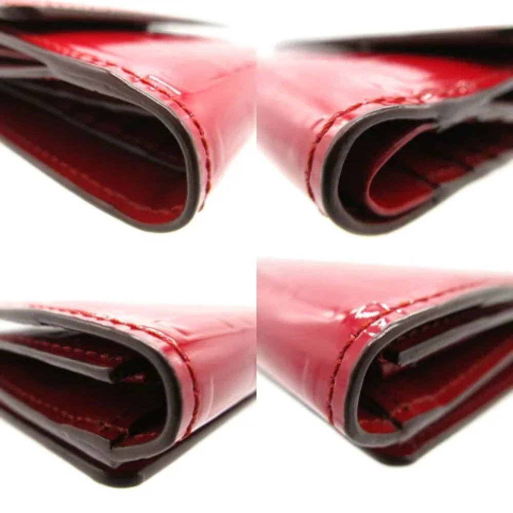 Burberry Vintage Pre-owned Leather wallets Red Dames