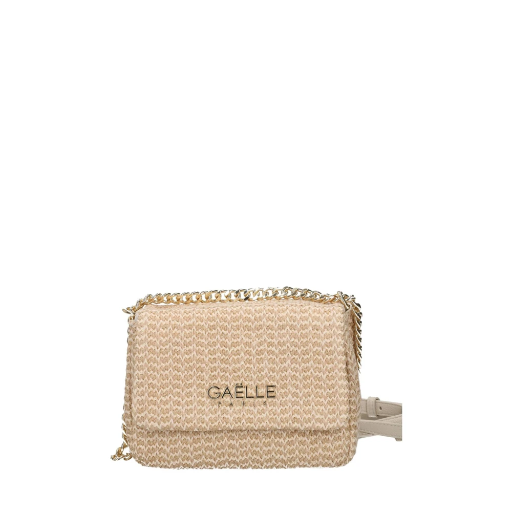 Gaëlle Paris Women's Beige Shoulder Bag - Cross Body Bags - One Size - Bags