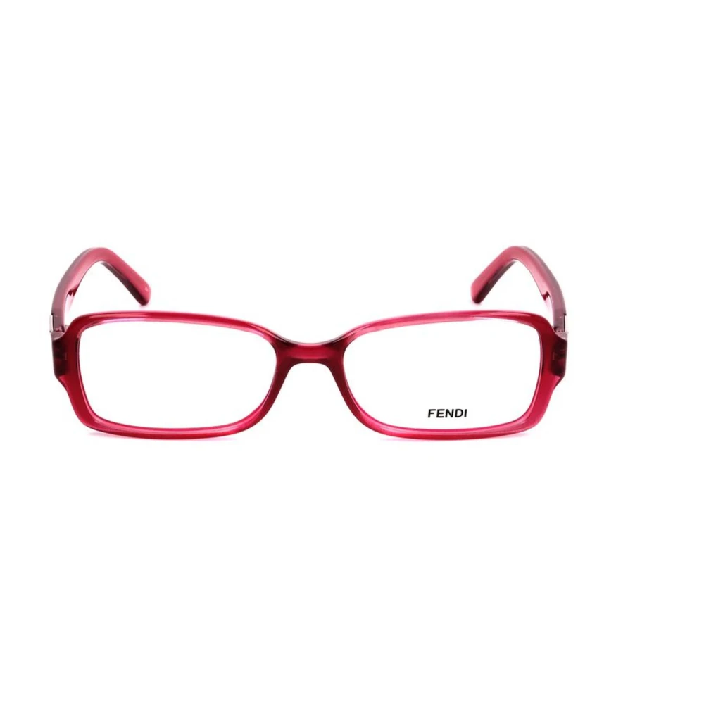 Fendi Multicolor Dames Plastic Frame Bril Red Dames