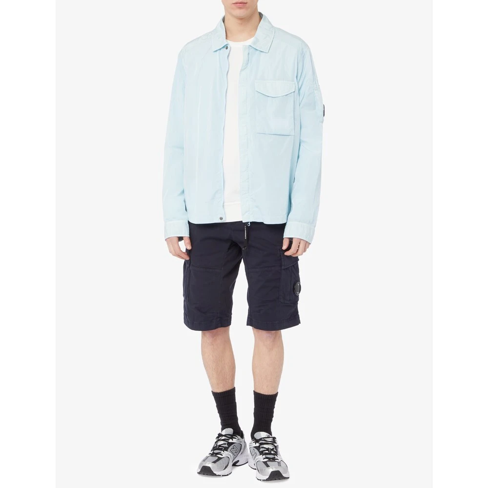 C.P. Company Heldere Blauwe Herenjassen Blue Heren