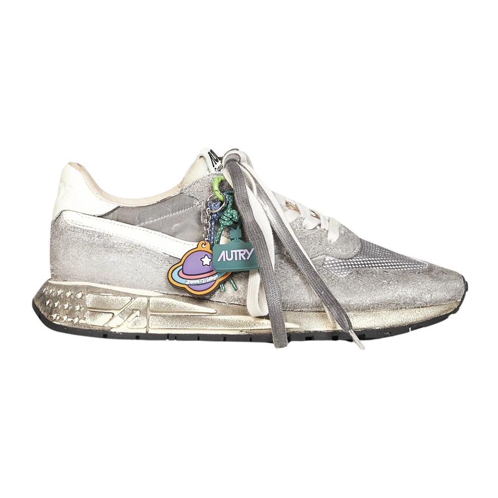 Autry Gray Sneakers, Male, 11 Uk, Medalist Low Trainers