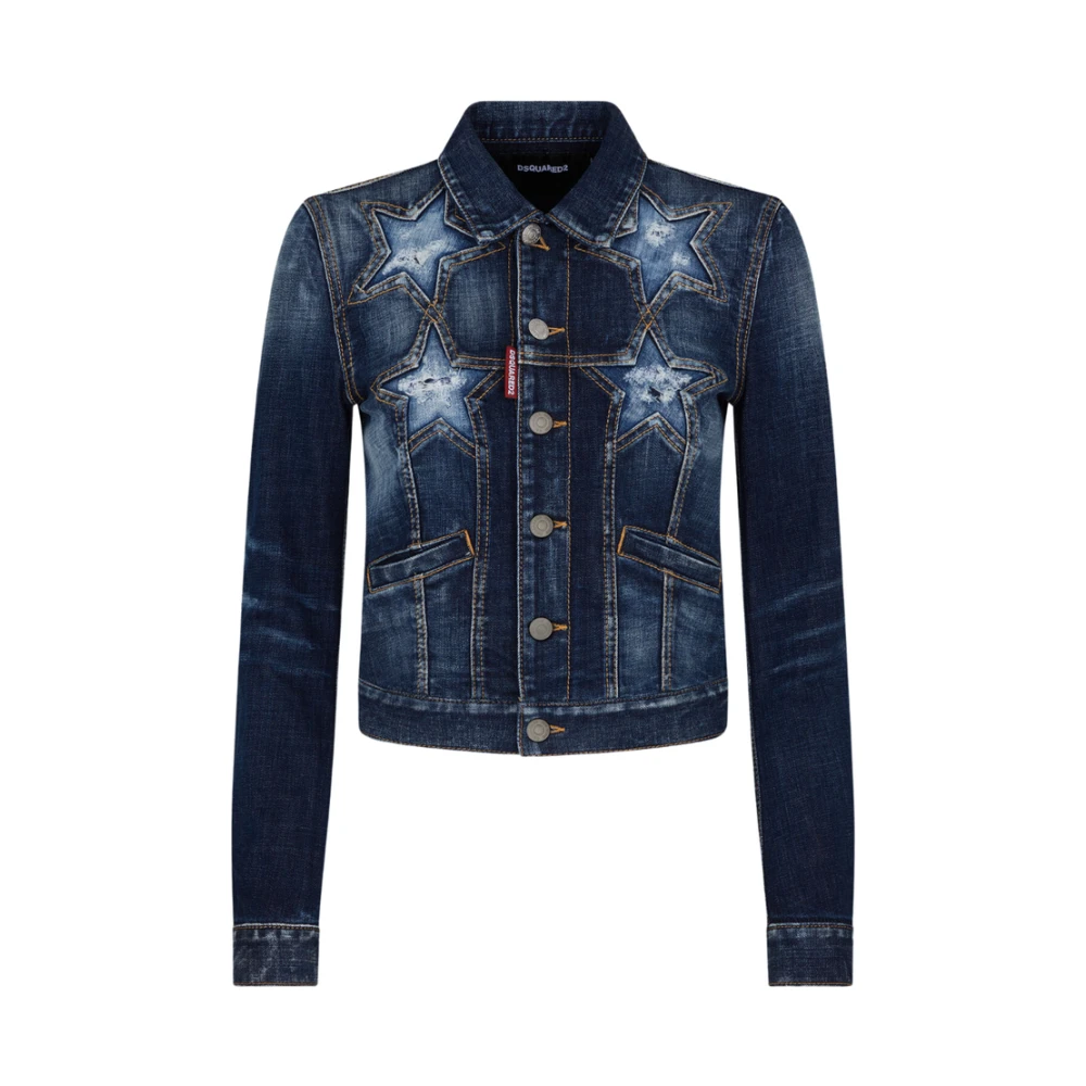 Jackets > Denim Jackets - - Dsquared2 - Modalova