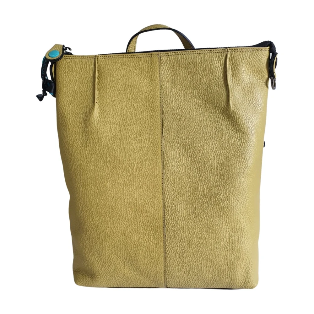 Gabs Women's Yellow Large Leather Backpack Shopper Vinaigrette - Backpacks - One Size - Bags
