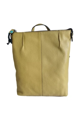 Stor läder ryggsäck Shopper Vinaigrette
