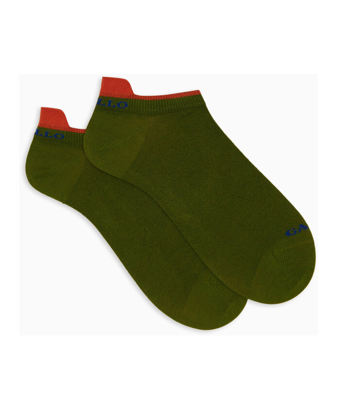 baskets-en-coton-pour-hommes-vert-uni