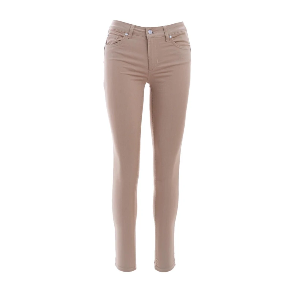 Liu Jo Women's Beige Skinny Trousers, W26, Jeans Trousers