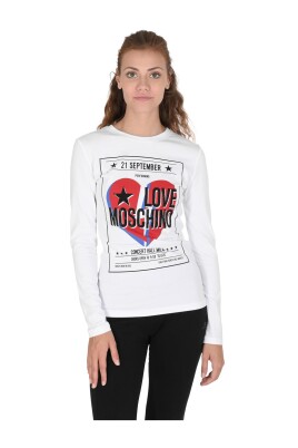 Love Moschino Tight-Fitting Long Sleeves With Brand Signature