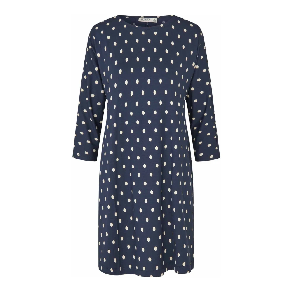 Masai Women's Blue Short Dresses - Short Dresses - L - Dresses