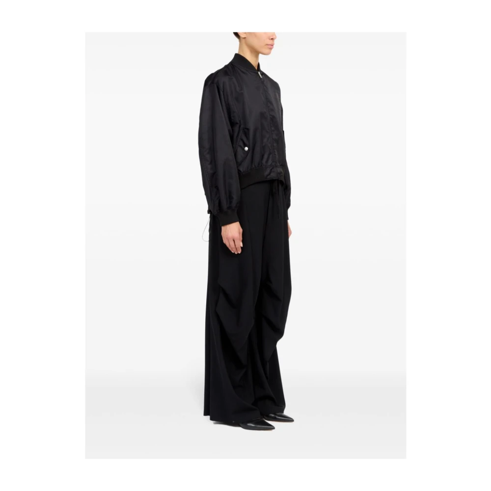 MM6 Maison Margiela Zwarte Jassen voor Vrouwen Black Dames