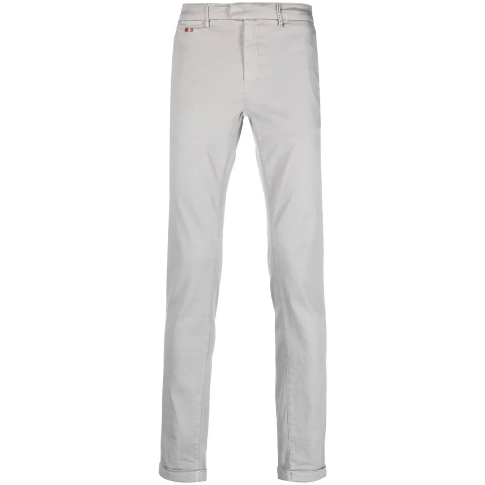 Tramarossa Blauwe Straight Jeans Casual Stijl White Heren