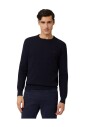 pull-en-laine-col-rond-bleu
