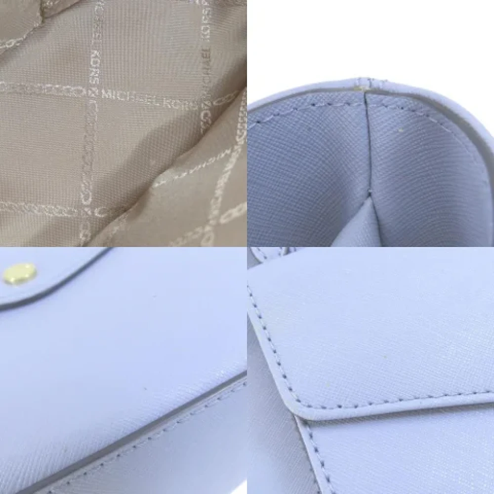 Michael Kors Pre-owned Leather totes Blue Dames