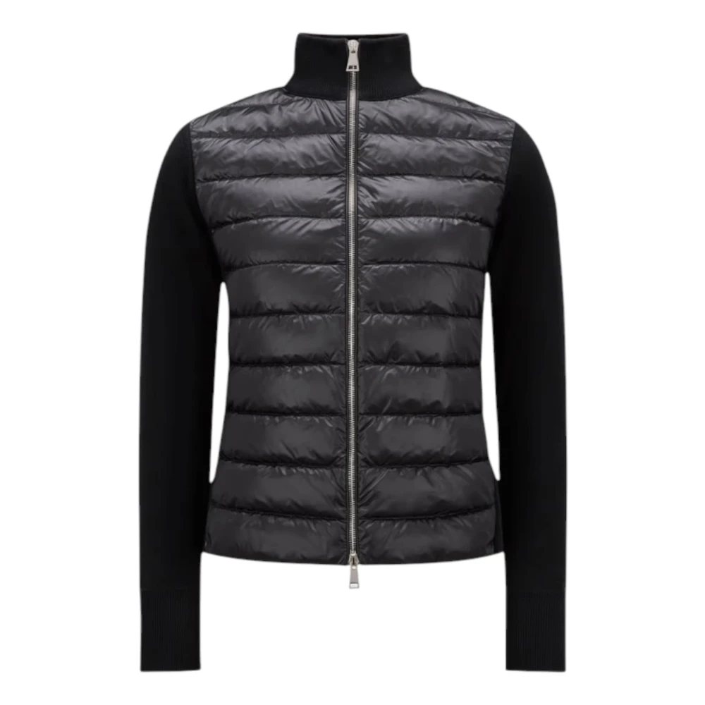 Moncler Black Knitwear - Female - Light Jackets - M - Jackets