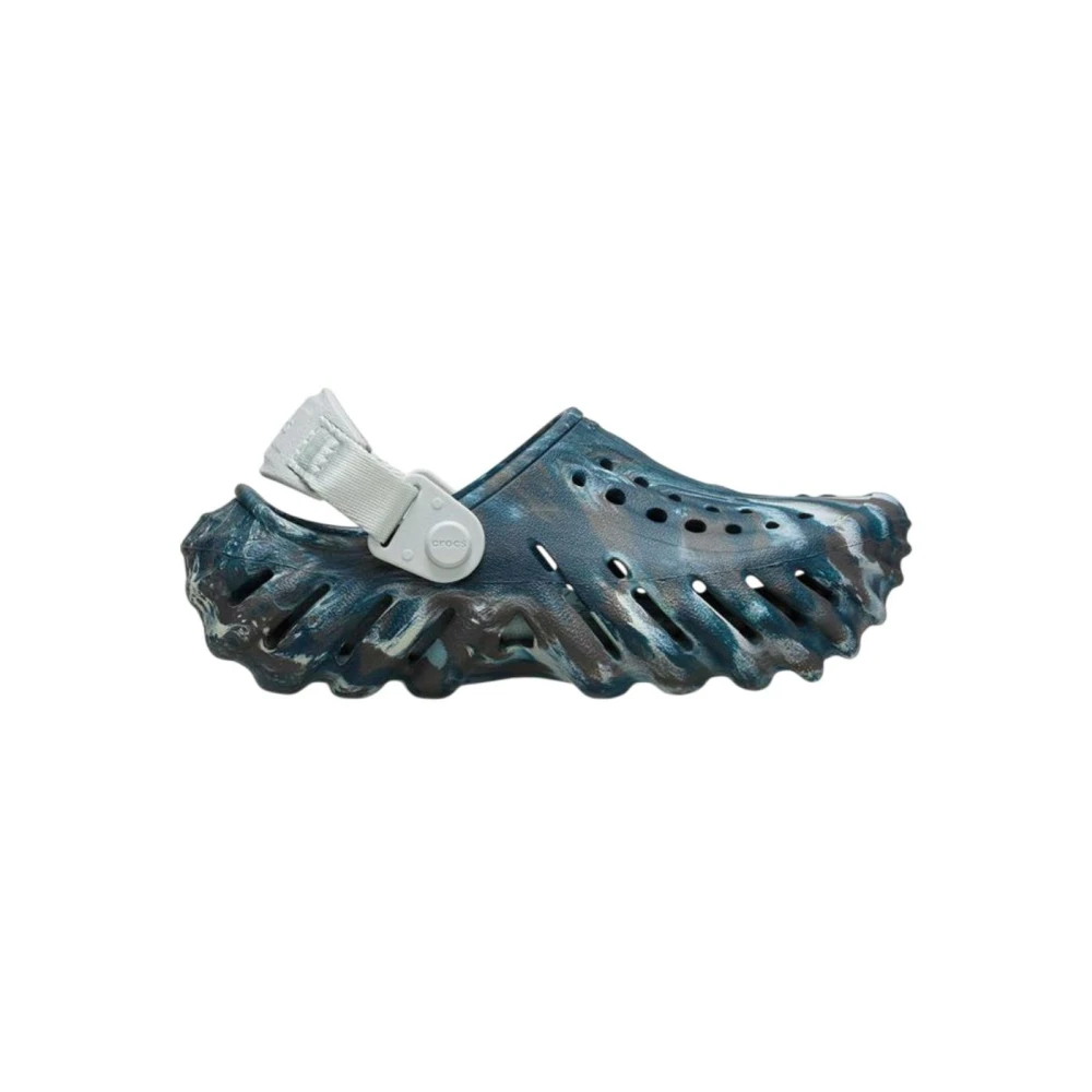 Crocs Boys Multicolor Marbled Echo Clog For Kids - Kids Sandals - 33 Eu - Kids