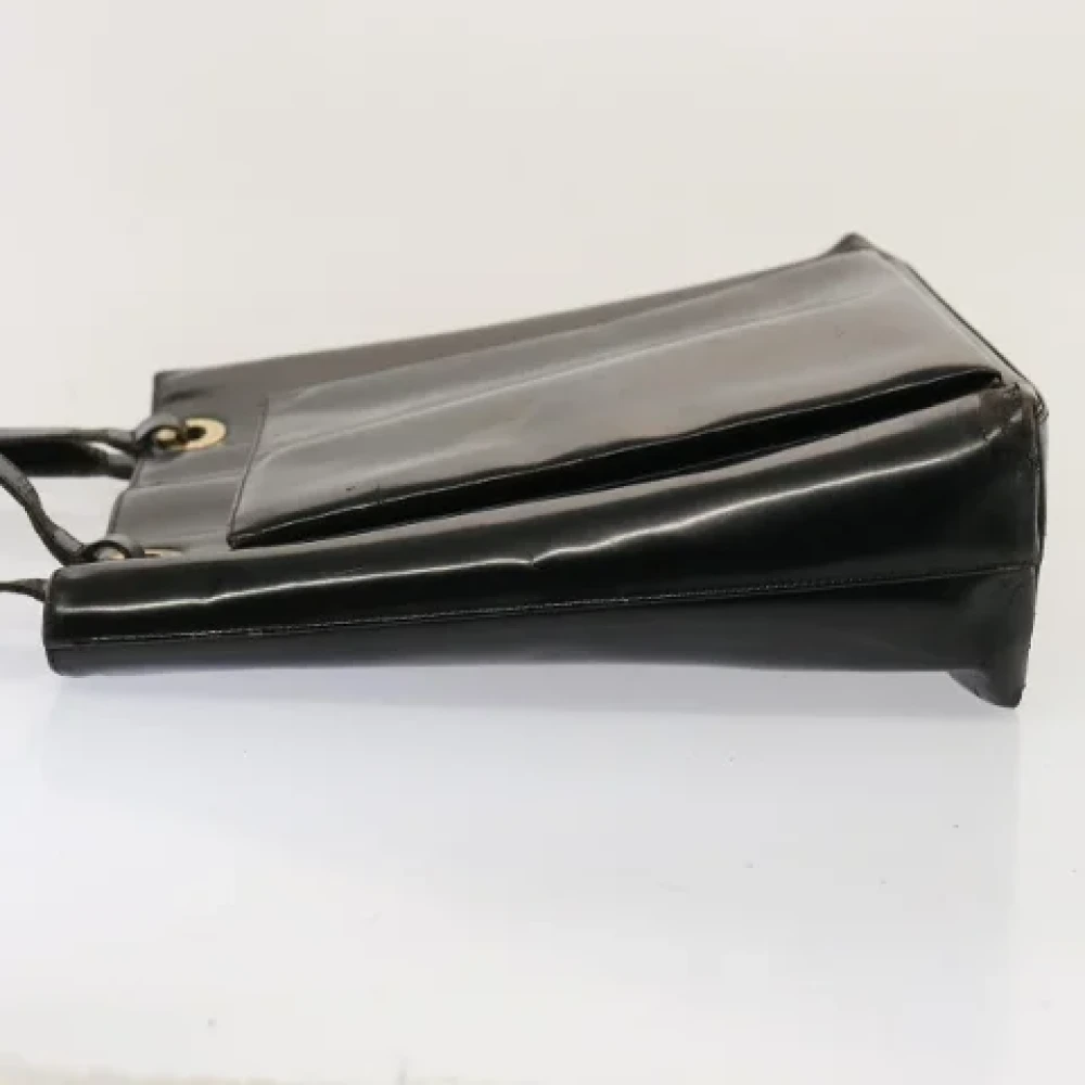 Gucci Vintage Pre-owned Leather totes Black Dames