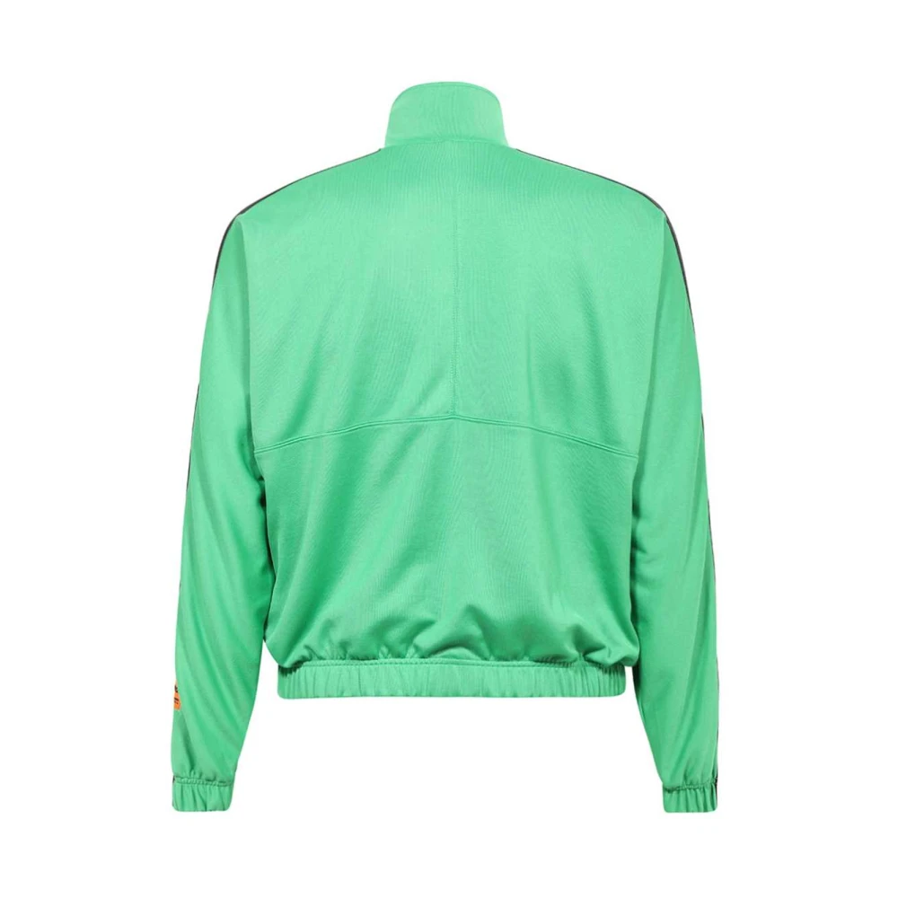 Heron Preston Contrast Logo Sweatshirt Green Heren