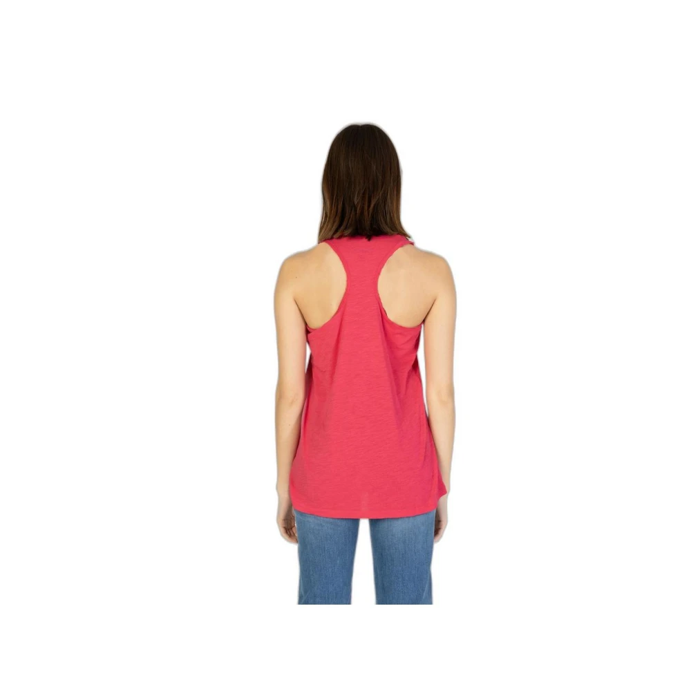 Blauer Roze Crystal Logo Tank Top Pink Dames