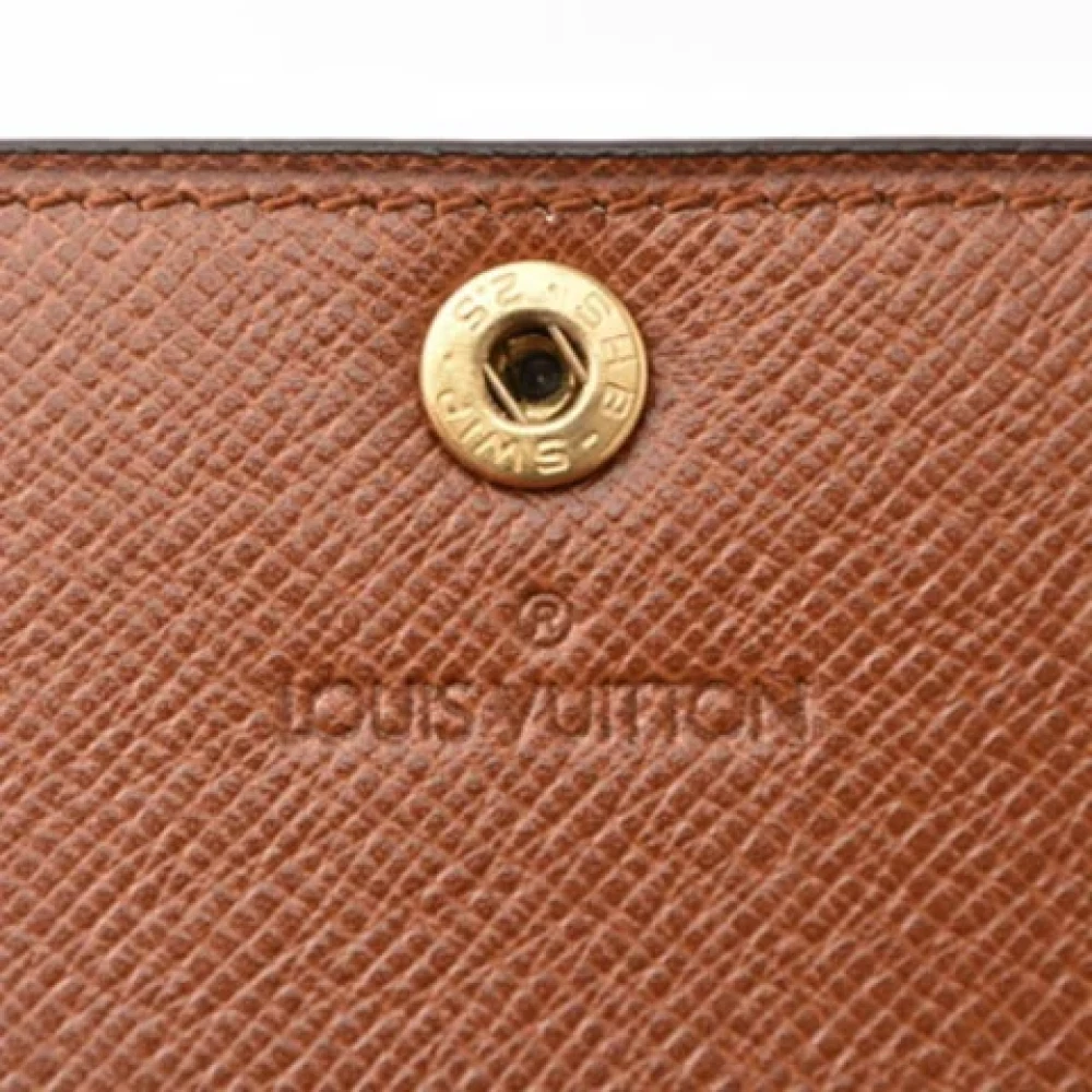 Louis Vuitton Vintage Pre-owned Canvas key-holders Brown Dames
