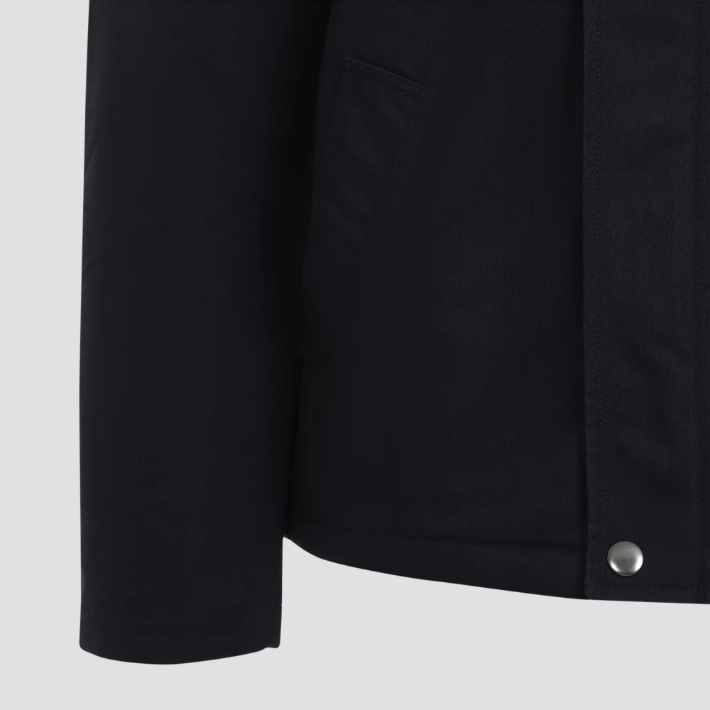Universal Works Blauwe Jas voor Mannen Aw24 Blue Heren