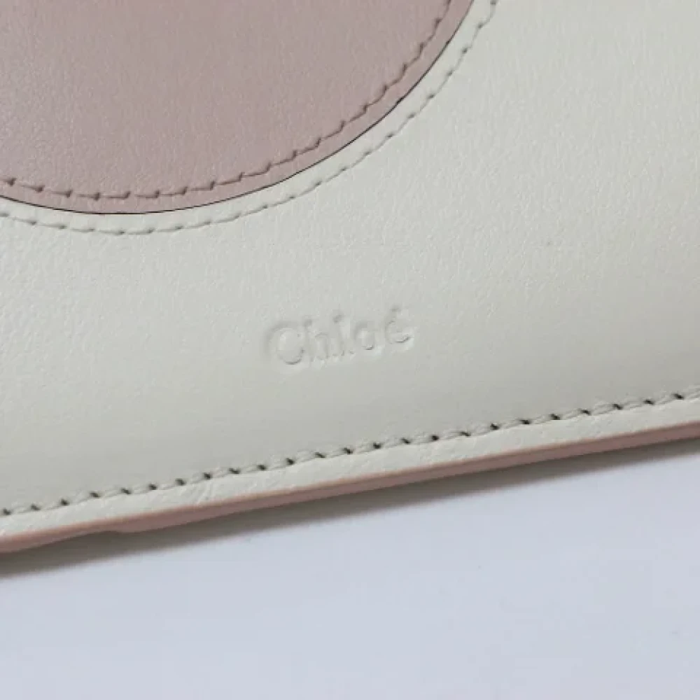 Chloé Pre-owned Plastic wallets Beige Dames