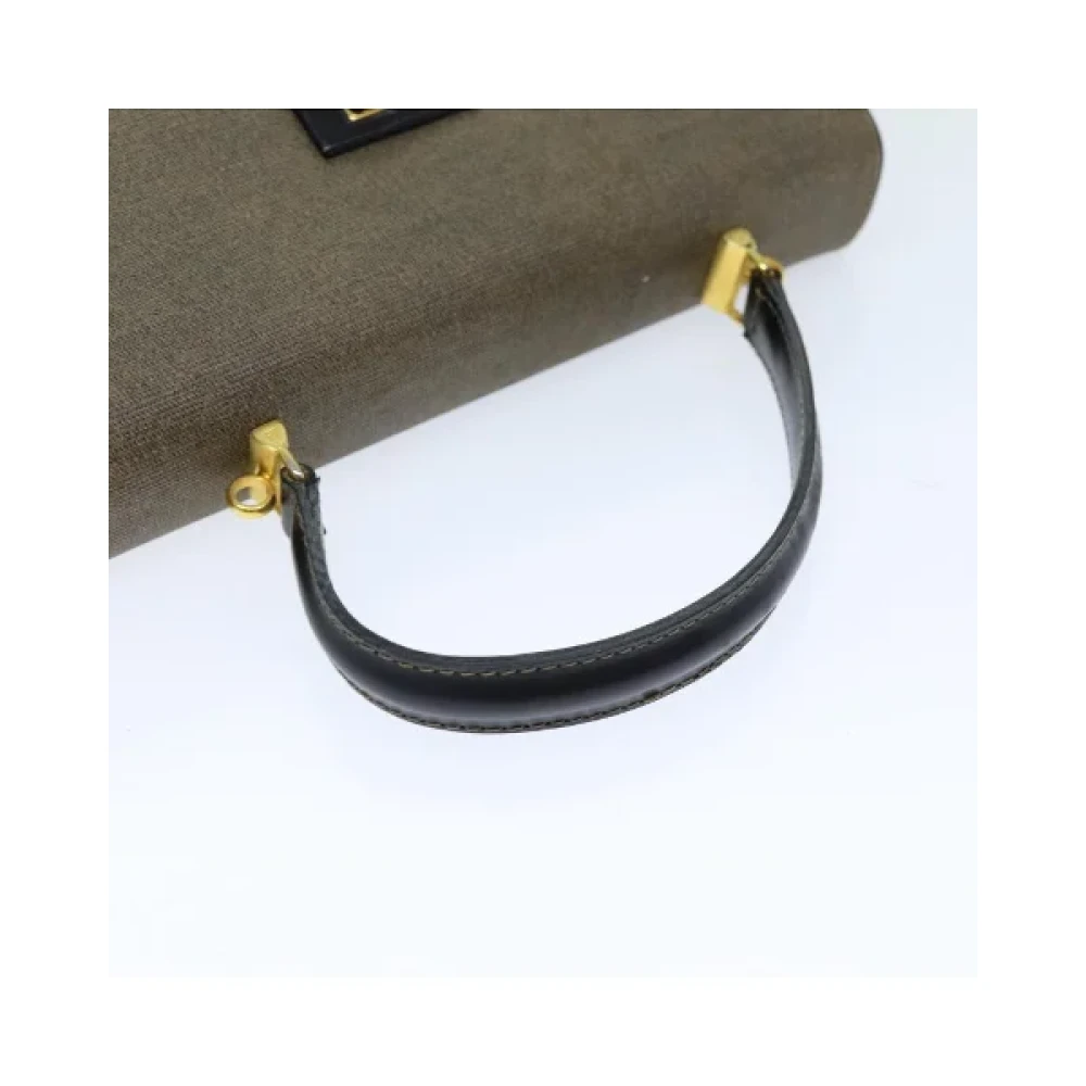 Fendi Vintage Pre-owned Plastic fendi-bags Brown Dames