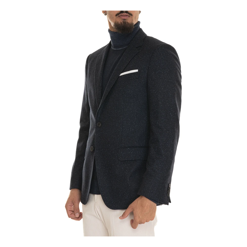 Boss H Huston 224 Blazer Jacket Blue Heren