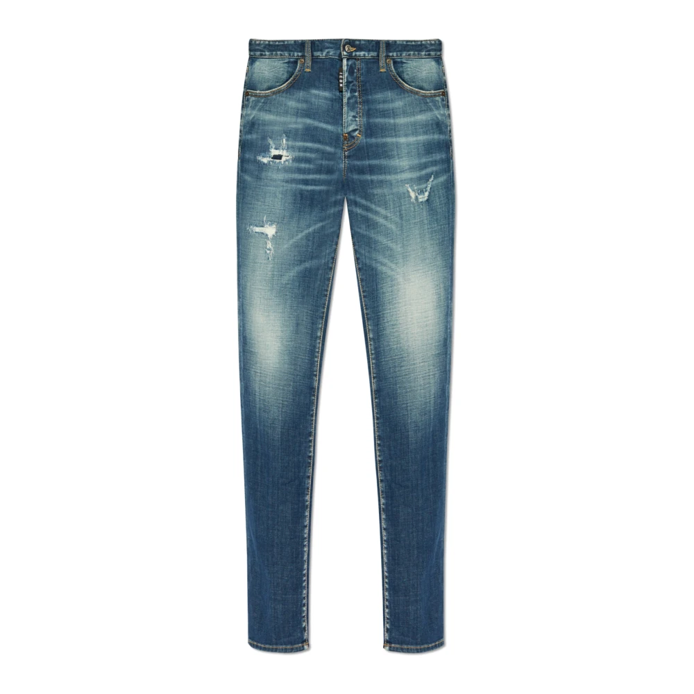 Dsquared2 Reguliere Jeans Blue Heren