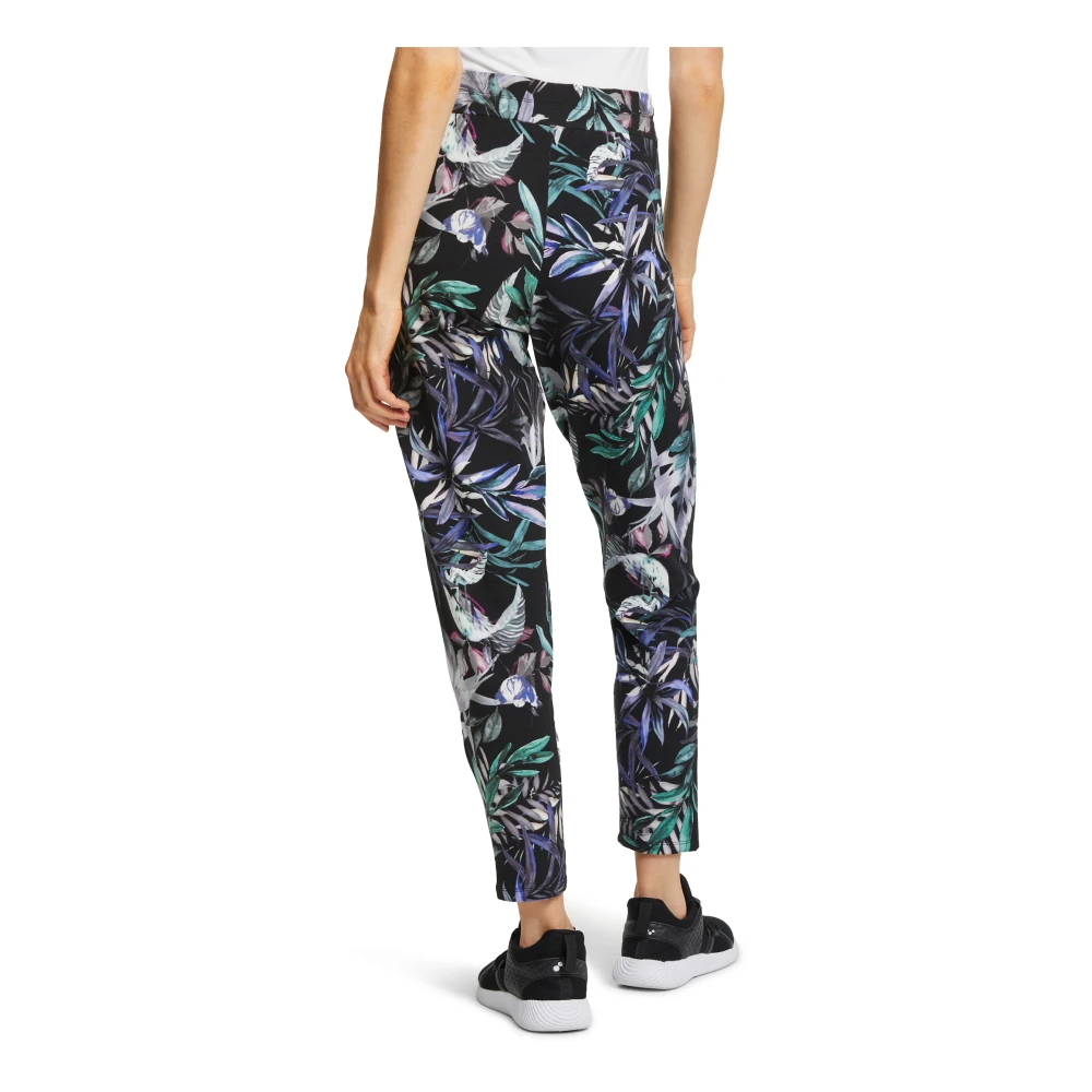 Betty Barclay Tropische Print Joggingbroek Multicolor Dames