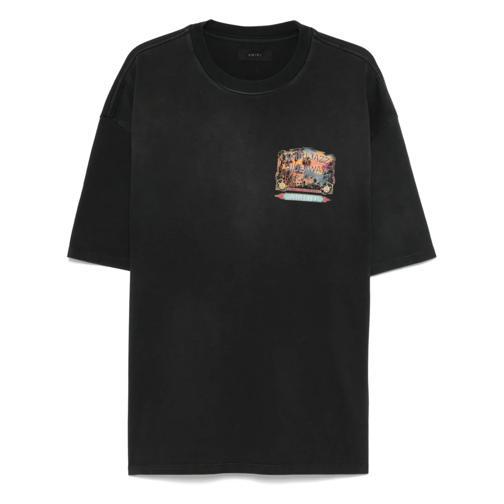 Amiri Jazz Hideaway T-shirt Black Heren