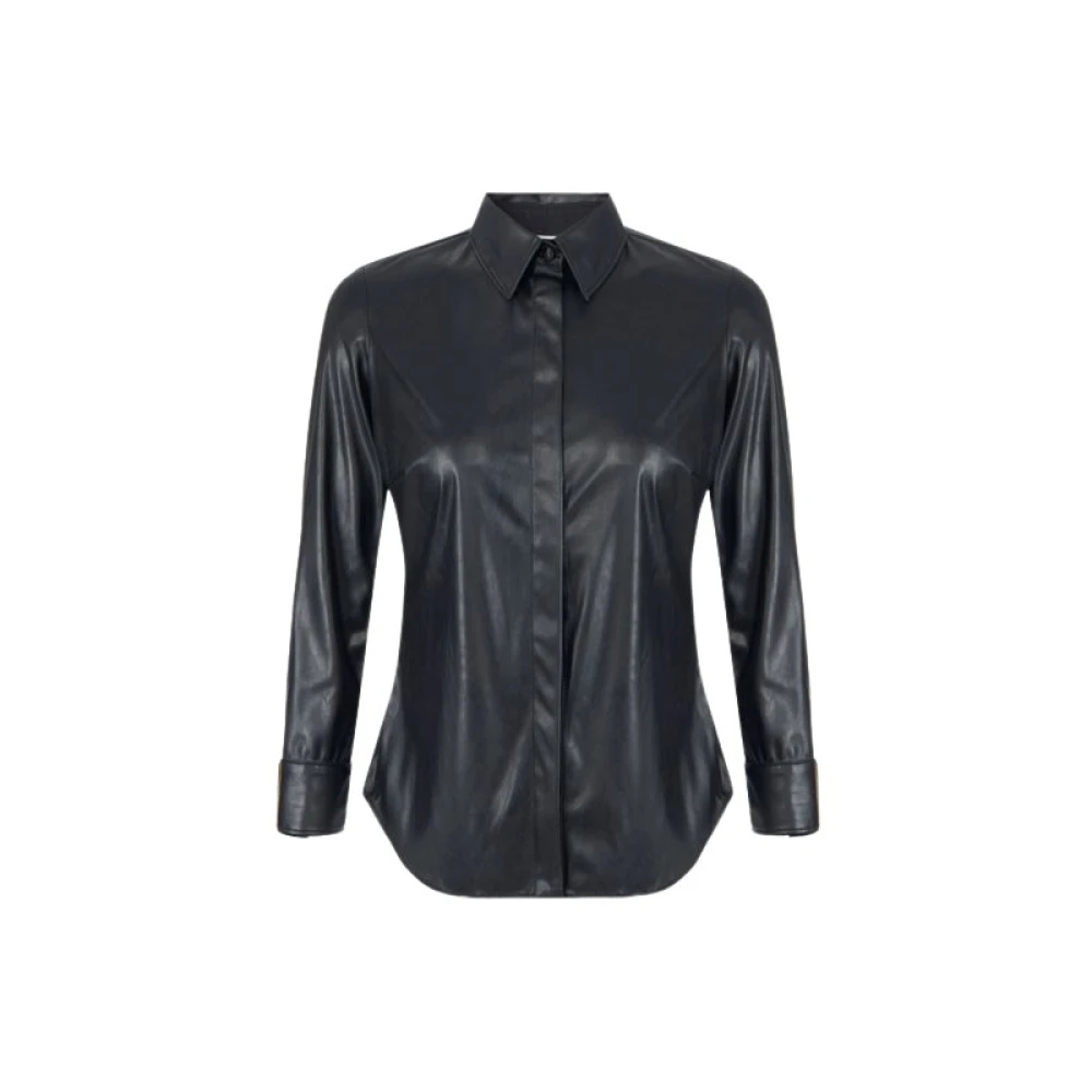 Elisabetta Franchi , Shirts, Female, Black, M, Ca-195-66E2-V400 Shirt