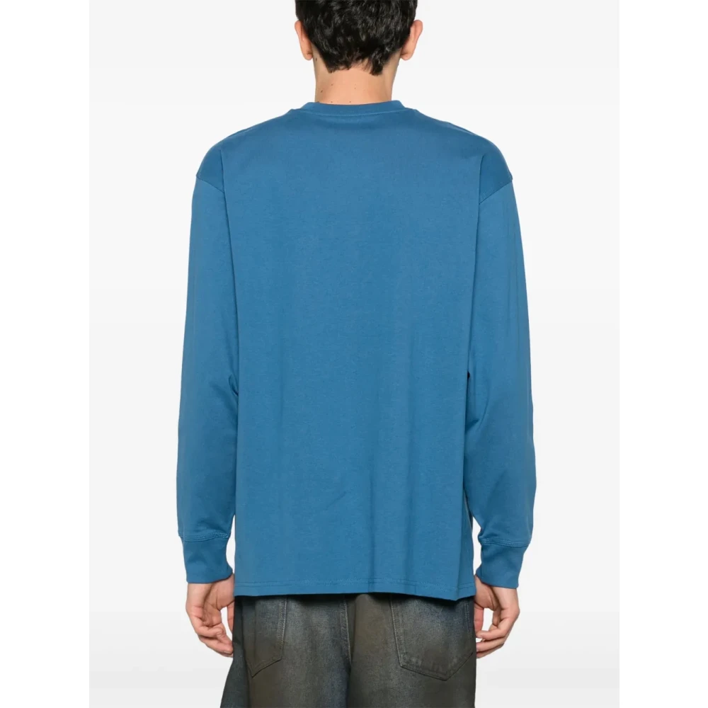 Carhartt WIP Amerikaans Script T-shirt Blue Heren