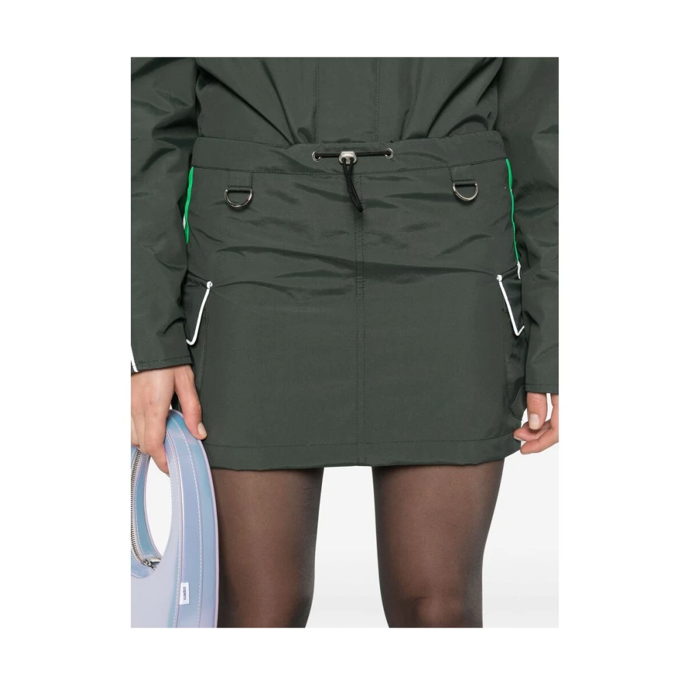 Coperni Groene Cargo Rok met Koordtaille Green Dames