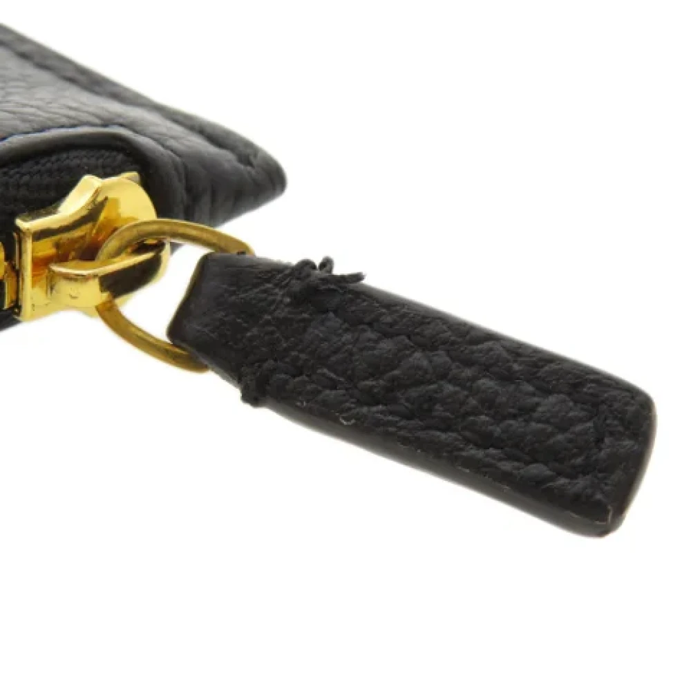 Balenciaga Vintage Pre-owned Leather wallets Black Dames