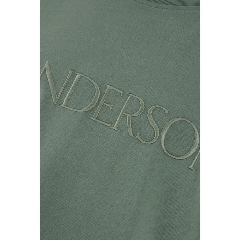 JW Anderson T-Shirts Green Heren