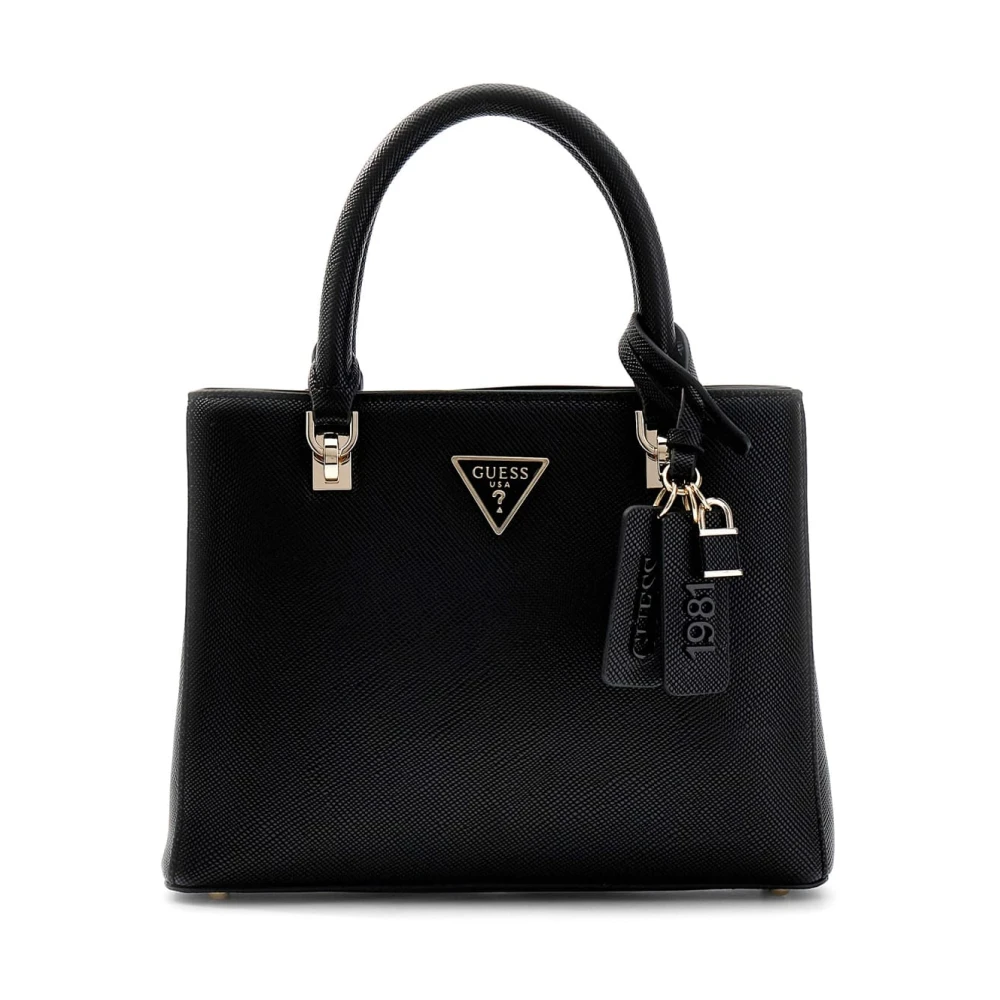 Guess Donna Nero Noelle Ii Small Elite Tote - Immagine 4
