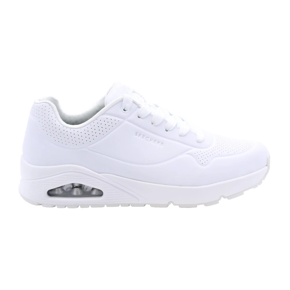 Skechers Men's White Stylish Sneaker For Active Lifestyle