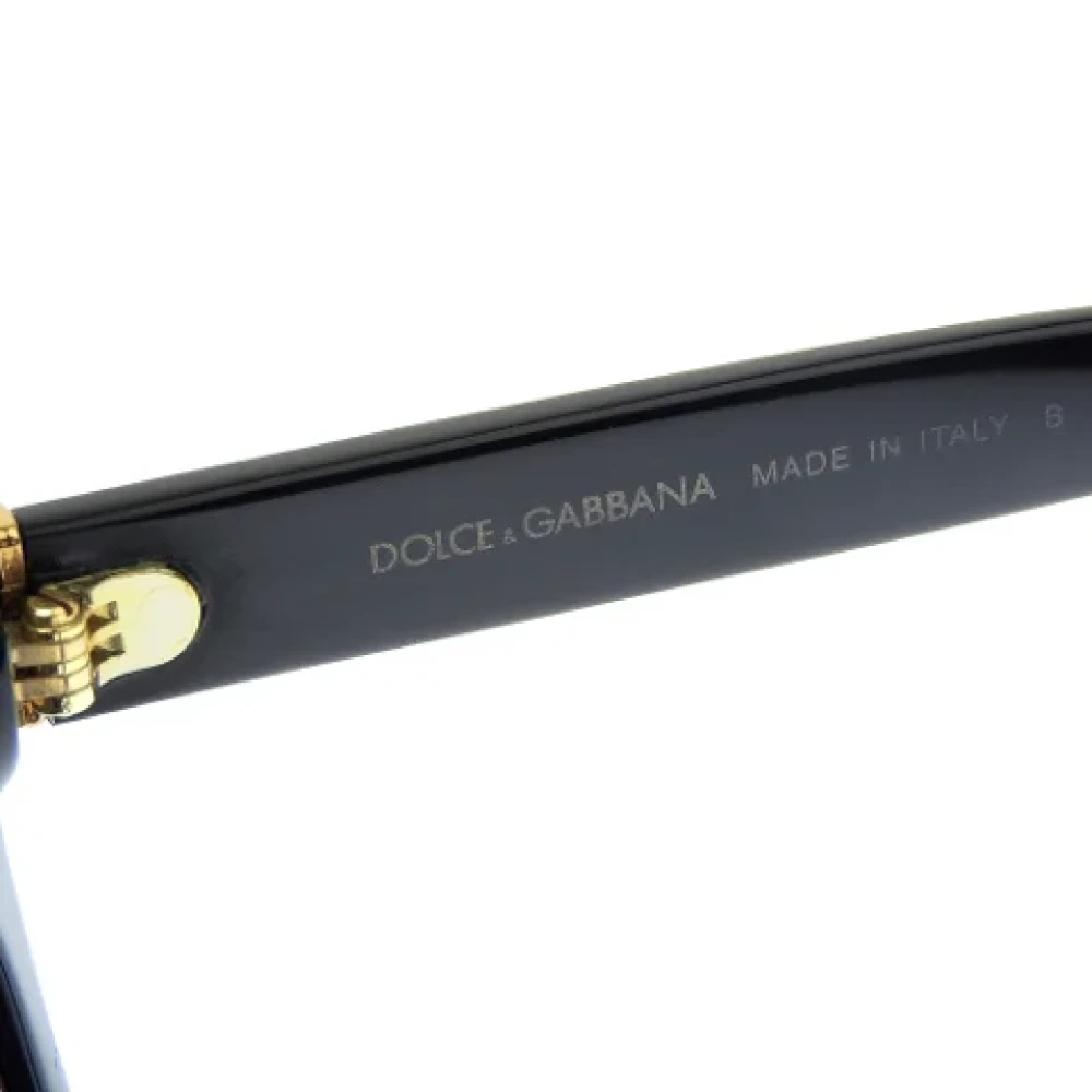 Dolce & Gabbana Pre-owned Plastic sunglasses Black Dames