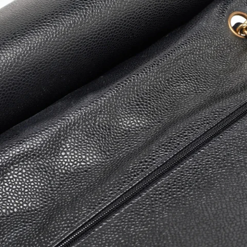 Chanel Vintage Pre-owned Leather chanel-bags Black Dames