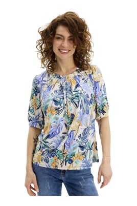 grazia-bluse-multifarvet-feminin-stil