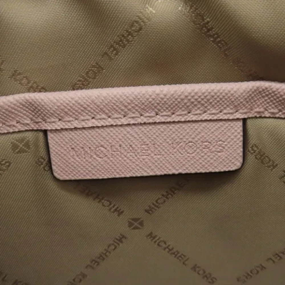 Michael Kors Pre-owned Plastic shoulder-bags White Dames