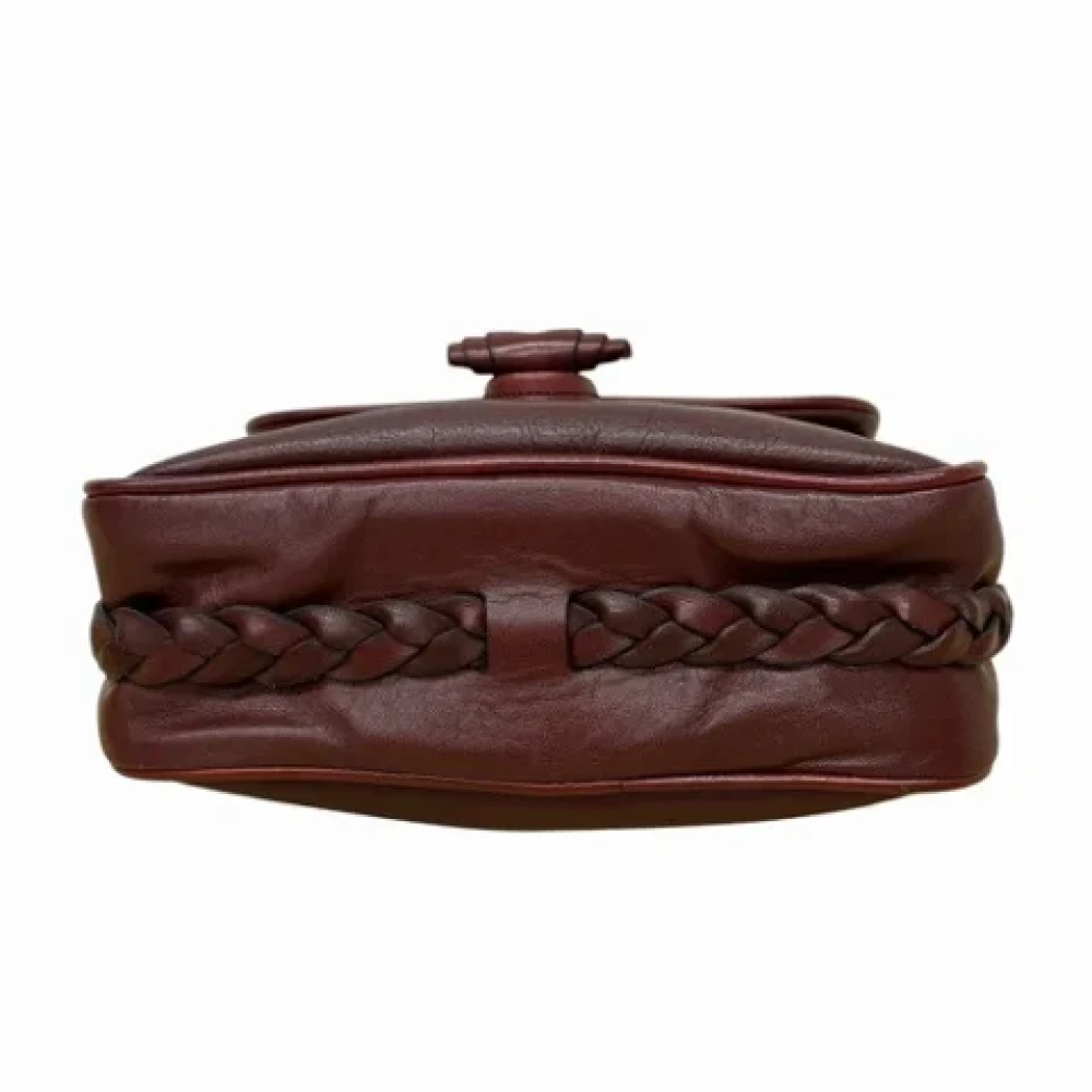 Bally Pre-owned Leather shoulder-bags Red Dames