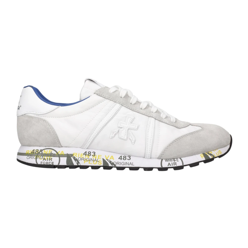 Premiata Men's White Lucy 6915 Sneaker - Sneakers - 10 Uk - Shoes