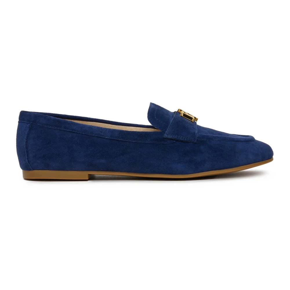 Ralph Lauren Women's Blue Lauren Flat Shoes