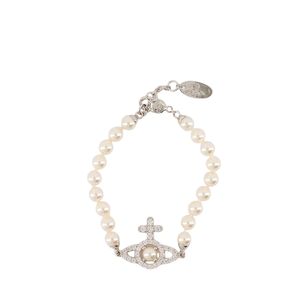 Vivienne Westwood Pearl Bracelet - Metal - White - Female - Bracelets - White - One Size - Accessories