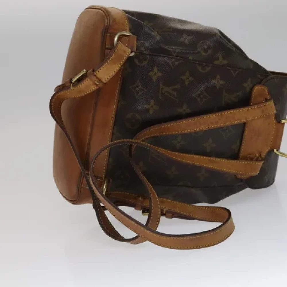 Louis Vuitton Vintage Pre-owned Canvas backpacks Brown Dames