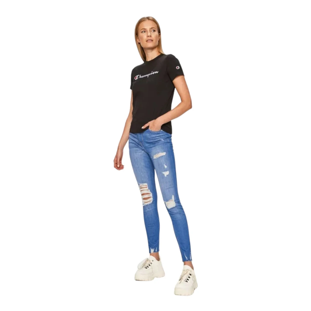 Champion T-Shirts Black Dames