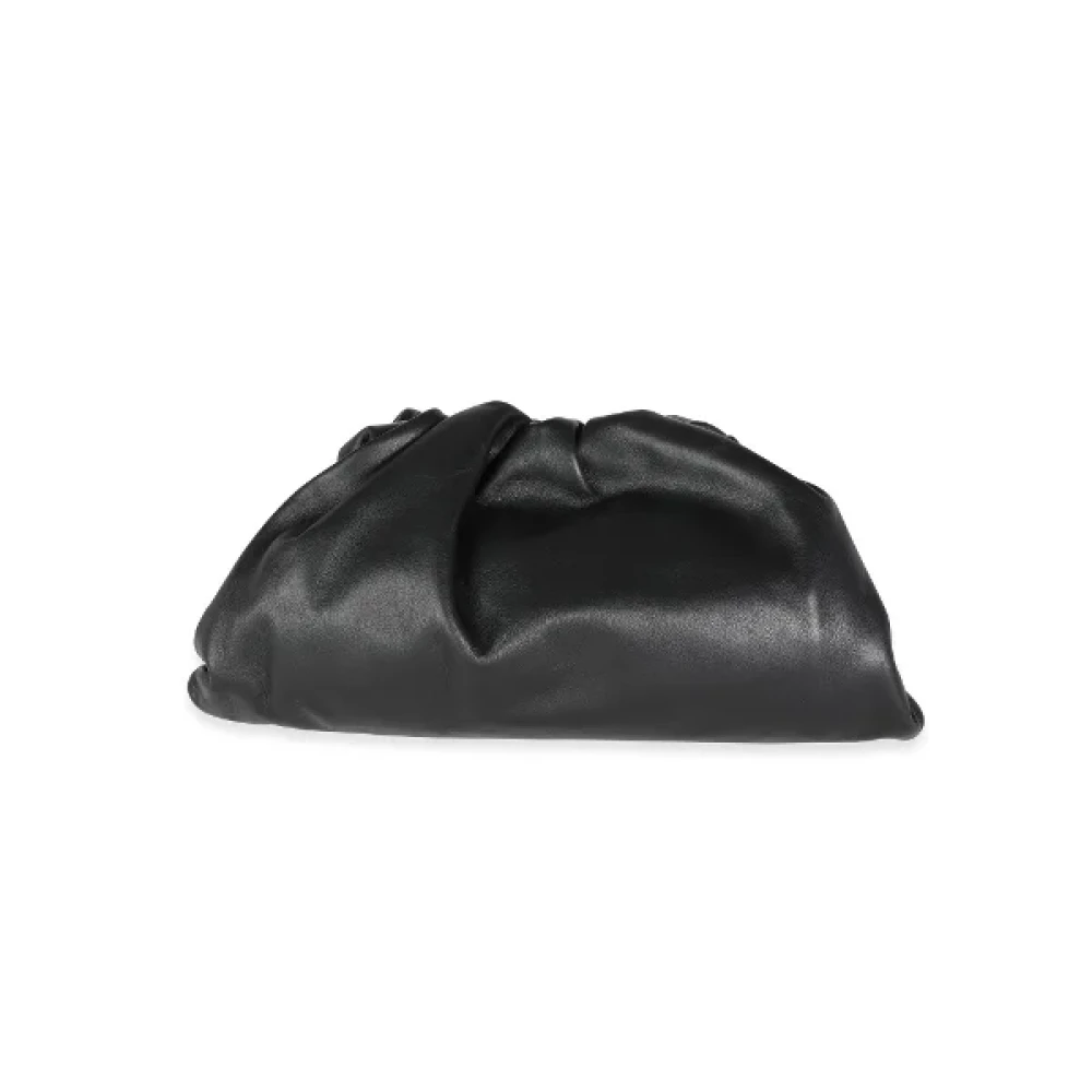 Bottega Veneta Vintage Pre-owned Leather pouches Black Dames
