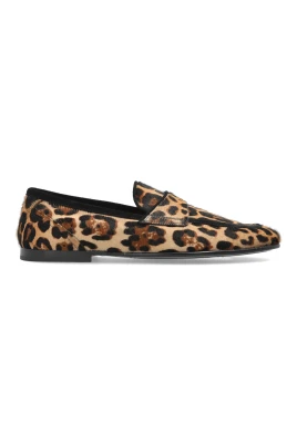Loafers med djurmotiv