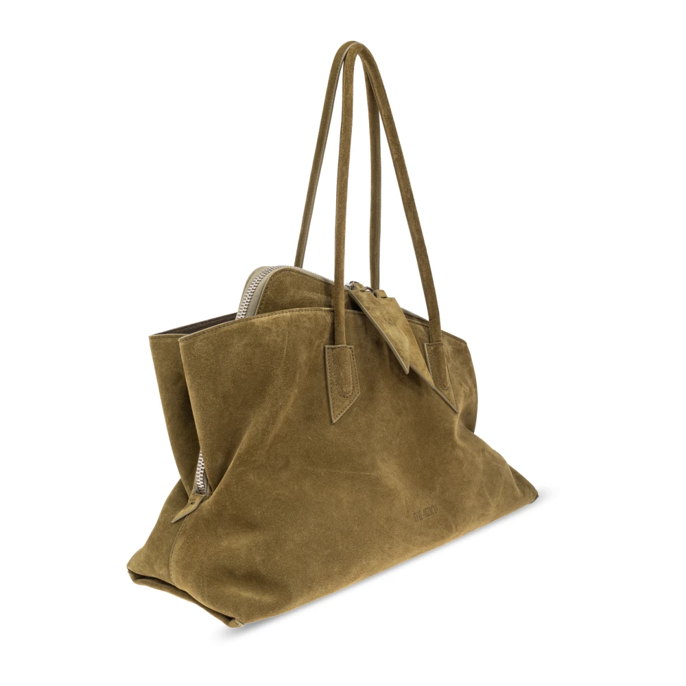The Attico La Passeggiata shopper tas Green Dames