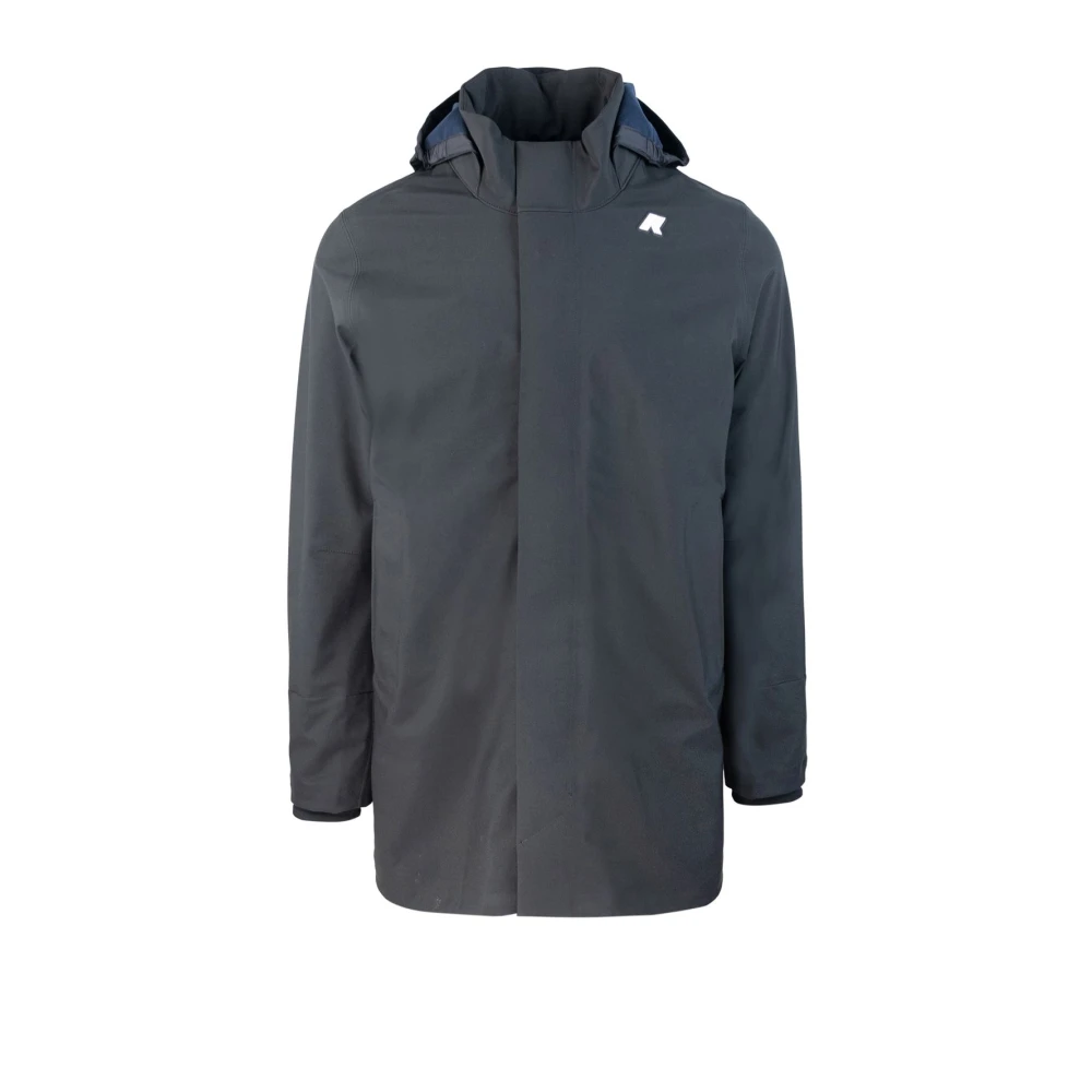 K-way Heren Duke Bonded Parka Jas Black Heren